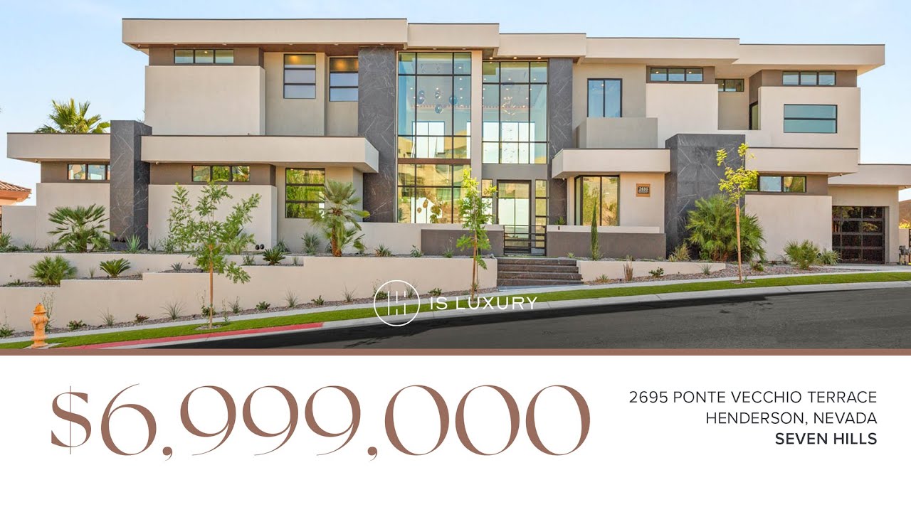 2695 Ponte Vecchio Terrace | Seven Hills, Henderson | IS LUXURY
