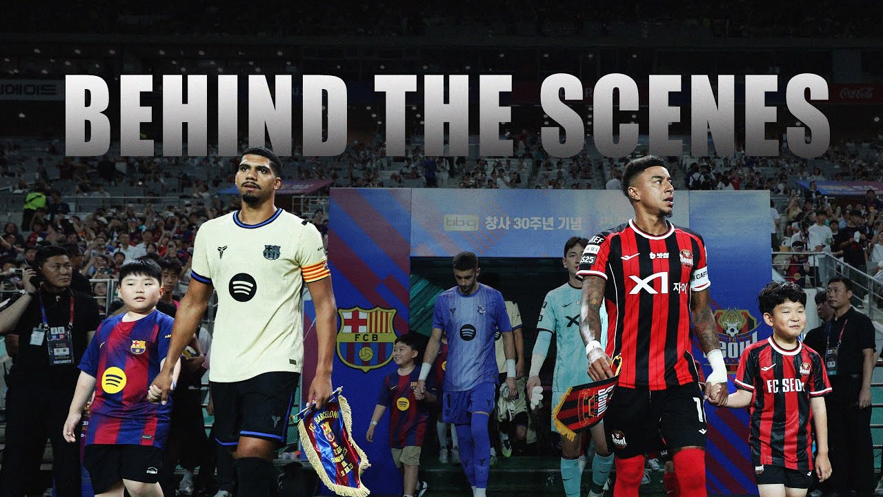 Игра против «Барселоны» в Сеуле 🇰🇷⚽ | Лучшие моменты матча