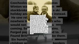1 Soldier Saved 669 Children and Never Told Anyone for 50 Years | Military History