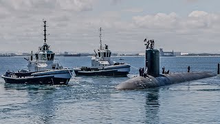 America’s Stealth Beast USS Vermont SSN-792 Departs Australia on Powerful New Undersea Mission
