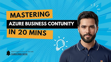 Azure  Design business continuity solutions