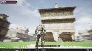 First month making an MMORPG project in Unreal 5.
