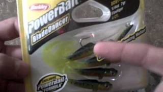 berkley blade dancer fishing lure E&L Fishing Berkley Blade Dancer Product Review