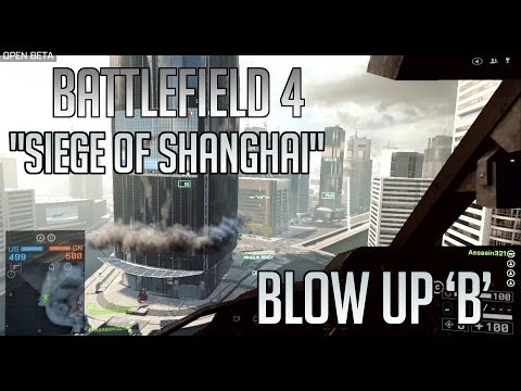Battlefield 4: How to blow up main building 'B' on "Siege of Shanghai" [HD]