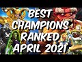 Best Champions Ranked April 2021 - Seatin's Tier List - Marvel Contest of Champions