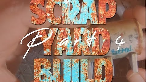 OO Gauge Model Railway Scrap Yard Build Part 4 | How to model an old rusty oil tank