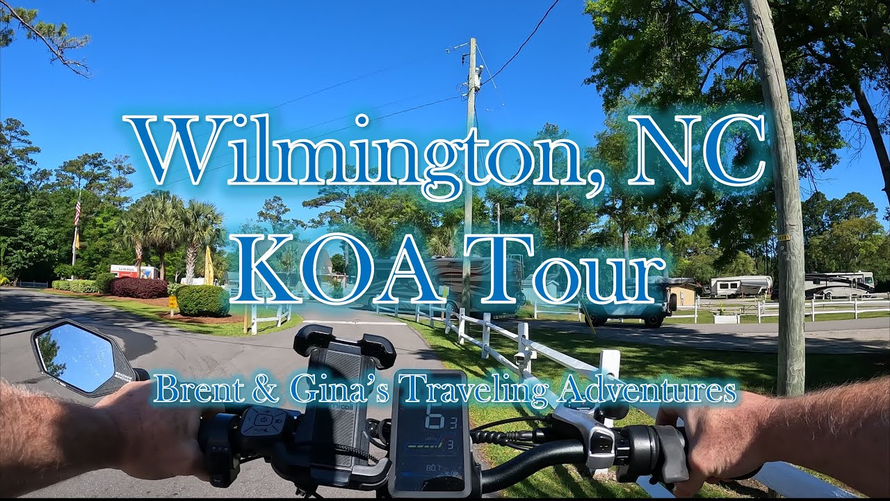 Wilmington, North Carolina KOA Campground Tour YouTube