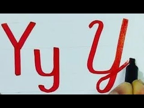 A dan Z ye harflerinin yazılışı - ALFABE Yazmayı öğreniyorum - El yazısı