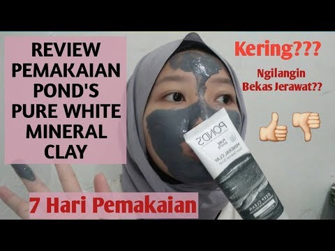 PONDS PURE WHITE MINERAL CLAY REVIEW | BYE KOMEDO ! | Maria Soelisty. 