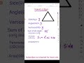 Triangle//Triangle and its properties//basic geometry//#odiamedium #math #geometry #education #maths