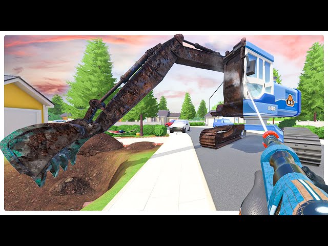 PowerWash Simulator - Excavator 