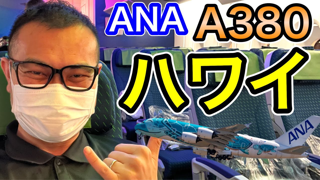 世界最大旅客機の実力は Ana Flying Honu フライングホヌ カウチシート A380 復活ハワイ便搭乗レビュー 成田 ホノルル Youtube