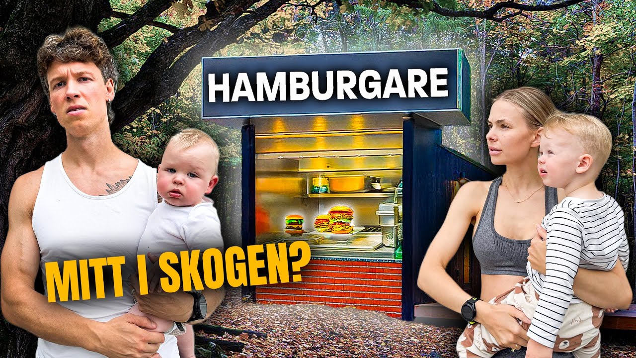 Vi Hittade En Hemlig BURGERBAR Mitt I Skogen 😱🍔