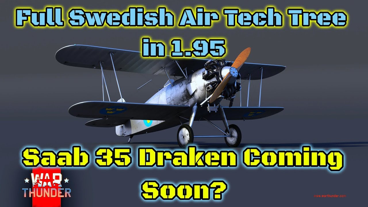 Swedish Air Tech Tree War Thunder
