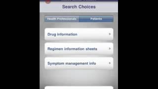 Drug Formulary Mobile Application Demo - iPhone screenshot 2