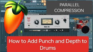 Bigger Drums with Parallel Compression // How to Add Punch and Depth to Drums #tutorial #hindi