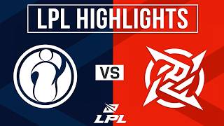 IG vs NIP Highlights ALL GAMES | LPL 2026 Split 1 Playoffs | Invictus Gaming vs Ninjas in Pyjamas