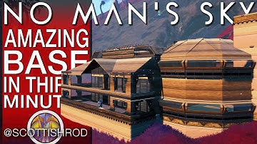 Amazing Base In Thirty Minutes - How to Build in No Man