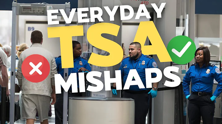Avoid These TSA Line MISTAKES at All Costs!! (11 Airport Security Tips) 🛃