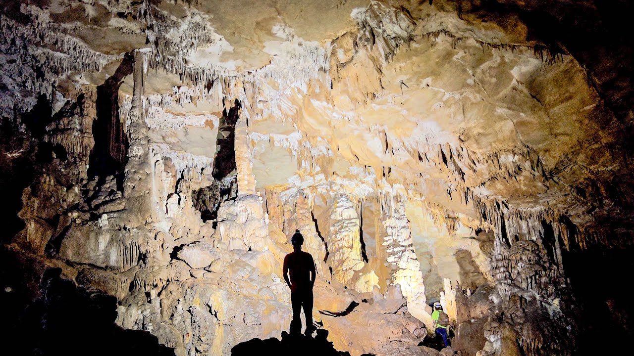 Exploring Massive Cave Cavern Right Under Our Feet