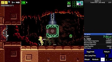 AM2R 1.5 Fusion Rando 100% [Set Seed] in 1:19:04 RTA
