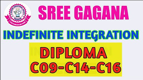 M2 INDEFINATE INTEGRATIONS -7 - NEW VIDEO