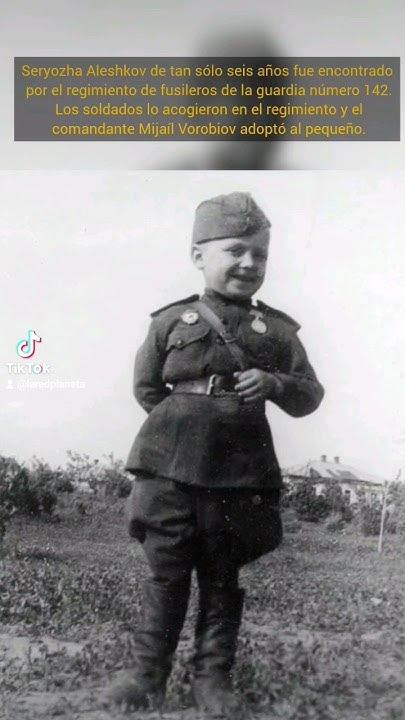 Самый молодой сын полка ВОВ - Сережа Алешков - Герой Советского Союза - YouTube