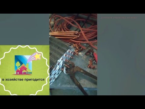 разборка радиатора на медь