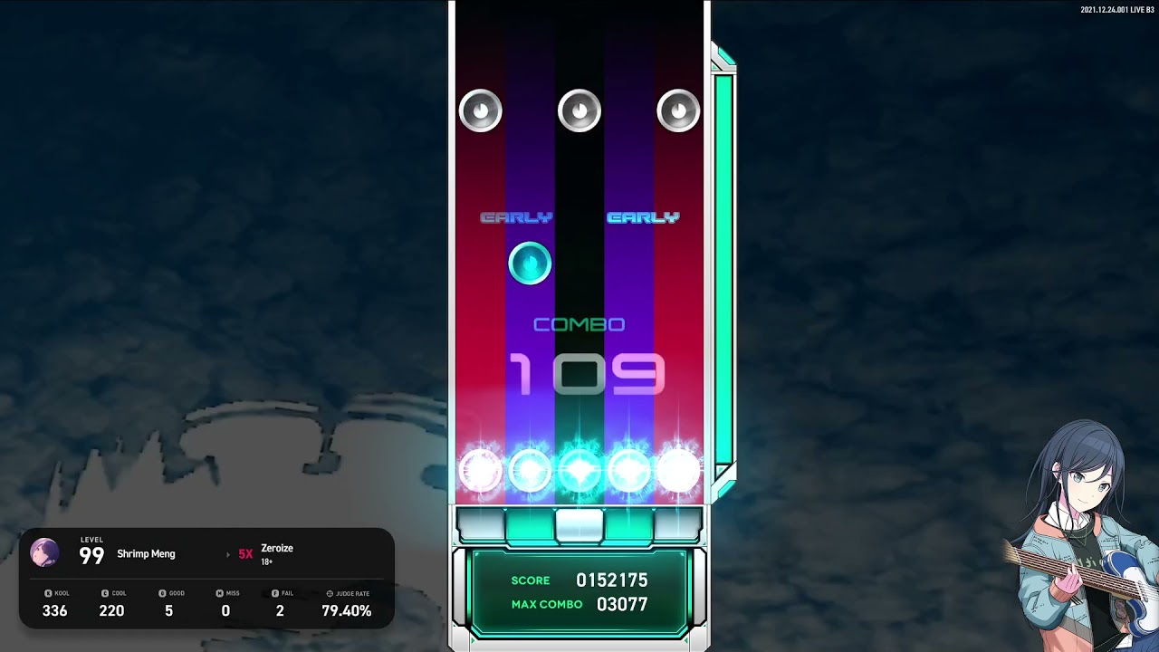 [EZ2ON REBOOT R] 18+ 5K COURSE 아케이드에서 아트컨셉, 패턴 심지어 판정마저도 가져온 정신나간 코스