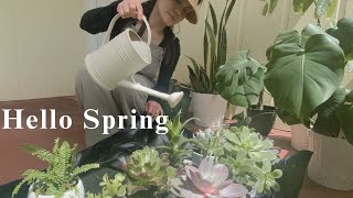 #14 Spring Clean With Me | Deep Cleaning | Gardening | Cleaning Motivation | Slow Living