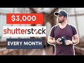 3kmonth passive incomefull strategy for shutterstock pond5 how to make money as a photographer