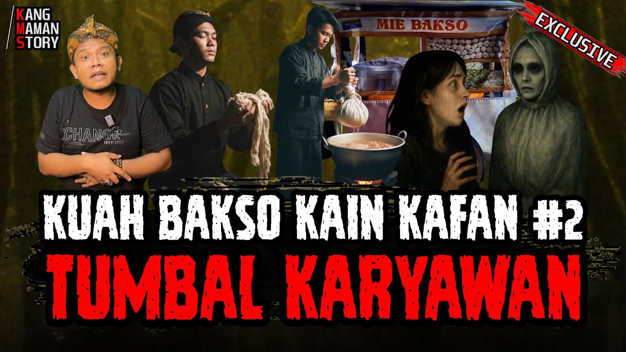 MENJIJIKAN! KUAH BAKSO KAIN KAFAN DARI AIR LIUR POCONG!! 🥶