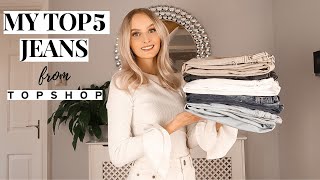 TOP 5 MUST HAVE JEANS FROM TOPSHOP (+ sizing tips) | Emily Louise