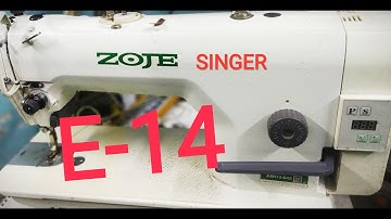 Zoje ZJ9513 E14 error 14 circuit repair | singer zoje ZJ9513 error 14 remove @smartservicingzone