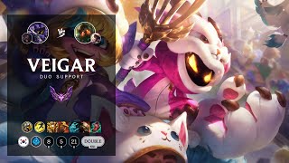 Veigar Support vs Nautilus - KR Master Patch 12.14