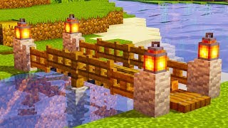 Как сделать красивый небольшой мост в Майнкрафт