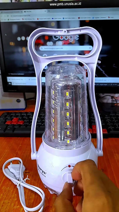 LAMPU EMERGENCY UNTUK DARURAT KETIKA LISTRIK PADAM ATAU MATI LAMPU I LAMPU CAMPING