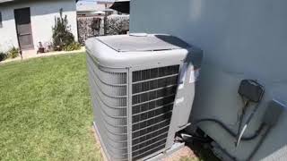The new Carrier Infinity 24VNA6 variable speed condenser