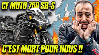 ❌CF Moto 750 SR-S: OUBLIEZ-LA, elle n'arrivera PAS en France!! ❌