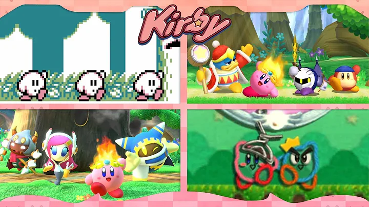 Evolution of Kirby's Victory Dance  (1992 - 2019) ...
