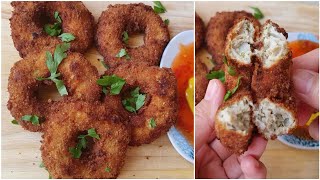 How to make Crispy Chicken and Potato Donuts | Easy Recipe