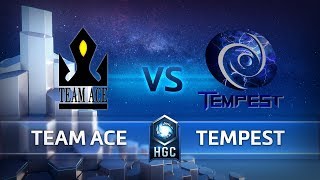HGC 2018 KR - Phase 1 Week 6 - Team Ace vs. Tempest - Game 4