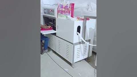 Semi leader Box Bag Making Machine, Automatic NonWoven Loop Handle Machine