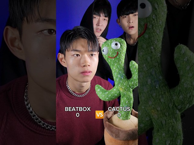 Cactus vs Beatbox #beatbox #tiktok class=