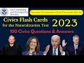 US citizenship 100 Civics questions for naturalization interview 2023 exam - USCIS - Random order