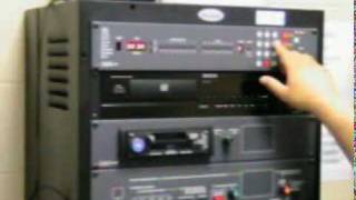 Rauland 2524 Master Clock De-Activate Bells.MPG screenshot 4