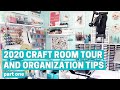 2020 Craft Room Tour and Organization Tips, part 1