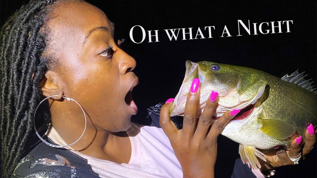 Do Largemouth Bass Bite At Night? Bank fishing Bass Fishing YouTube
