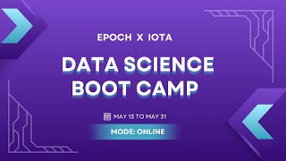 IOTAxEpoch | Optalpha | DS Bootcamp | Day-1