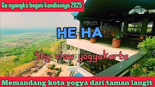 WALKING TOUR AROUND HEHA SKY VIEW ‼️ Cafe & Resto on the hill with a full view of the city of Yog...